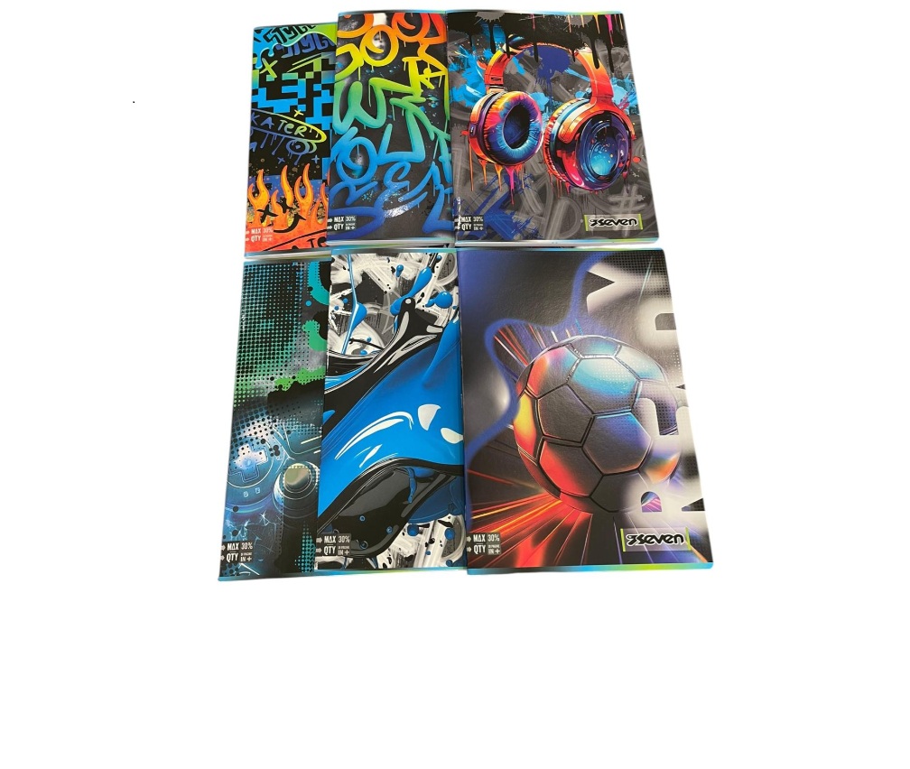 Quaderno A4 Maxi 100gr. - 96/100 Seven Boy - 2026